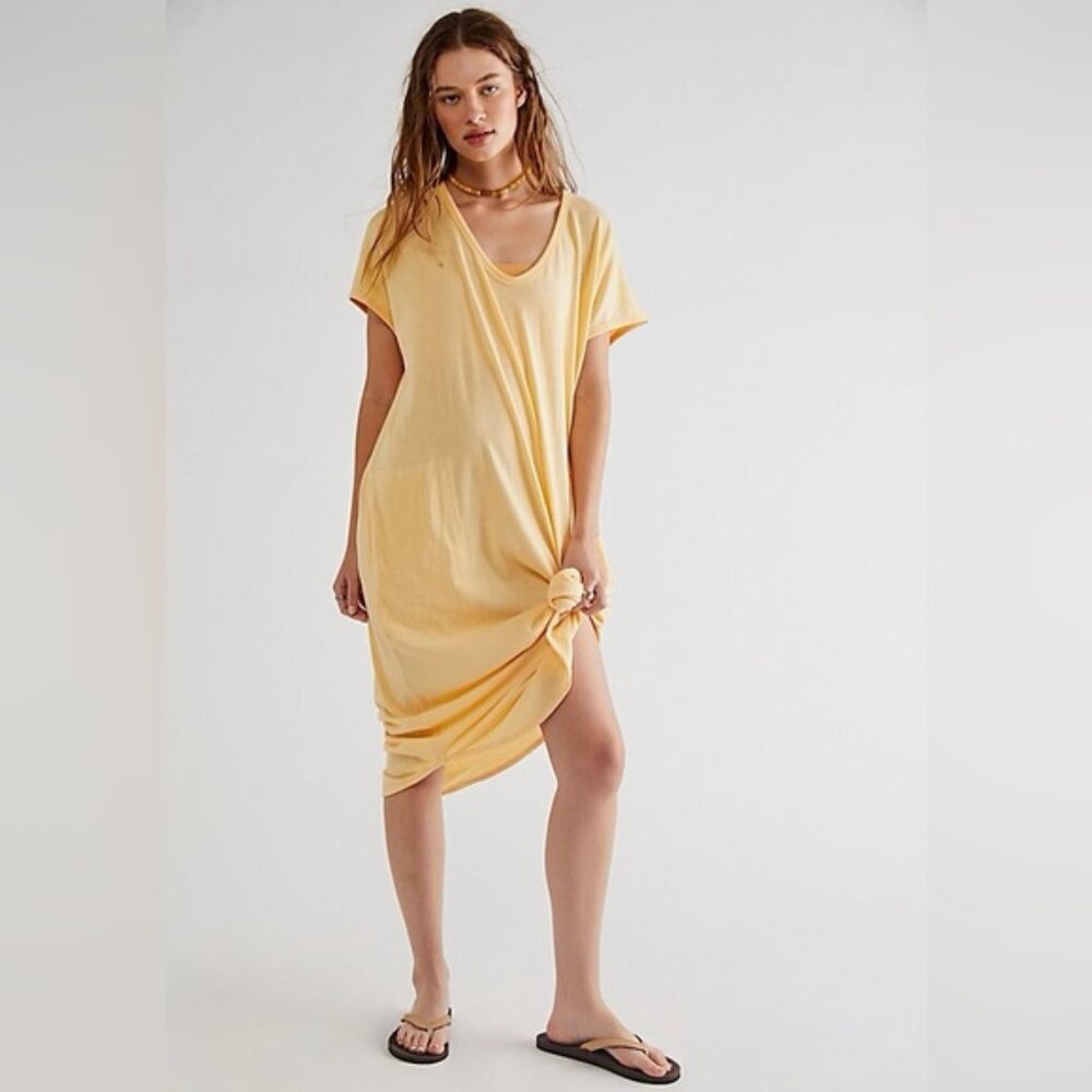 Free People Beach LotOversized Midi Dress